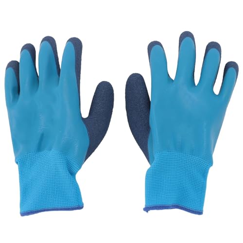 Denash 400V Insulated Rubber Gloves, Anti-Slip Palm, Flame Resistant