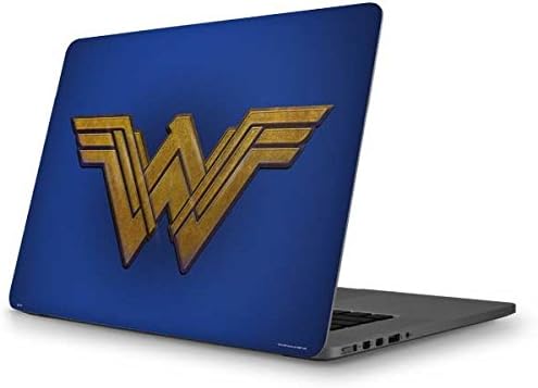Skinit Decal Laptop Skin Compatible with MacBook Pro 13-inch (2014) - Officially Licensed Warner Bros Wonder Woman Large Logo Design