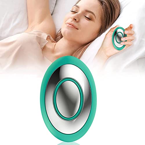 Appareils pour Sommeil Paisible, 3 Modes 9 Niveaux D'intensité Aide au Sommeil pour Adultes avec Chargement USB, Design Ovale pour une Prise en Main Plus Confortable, pour S'endormir Rapidement Cover