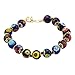 Glass Of Venice Murano Glass Mosaic Bracelet - Navy Blue