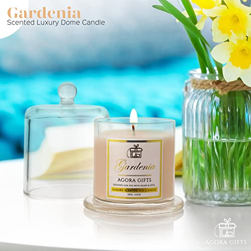 Luxury Candles Soy Candle Gardenia Candle Lavender Candle Decorative Candle Aromatherapy Candle Luxury Gift For Women Friends Holidays And Birthday Gifts (Gardenia) #TOP1