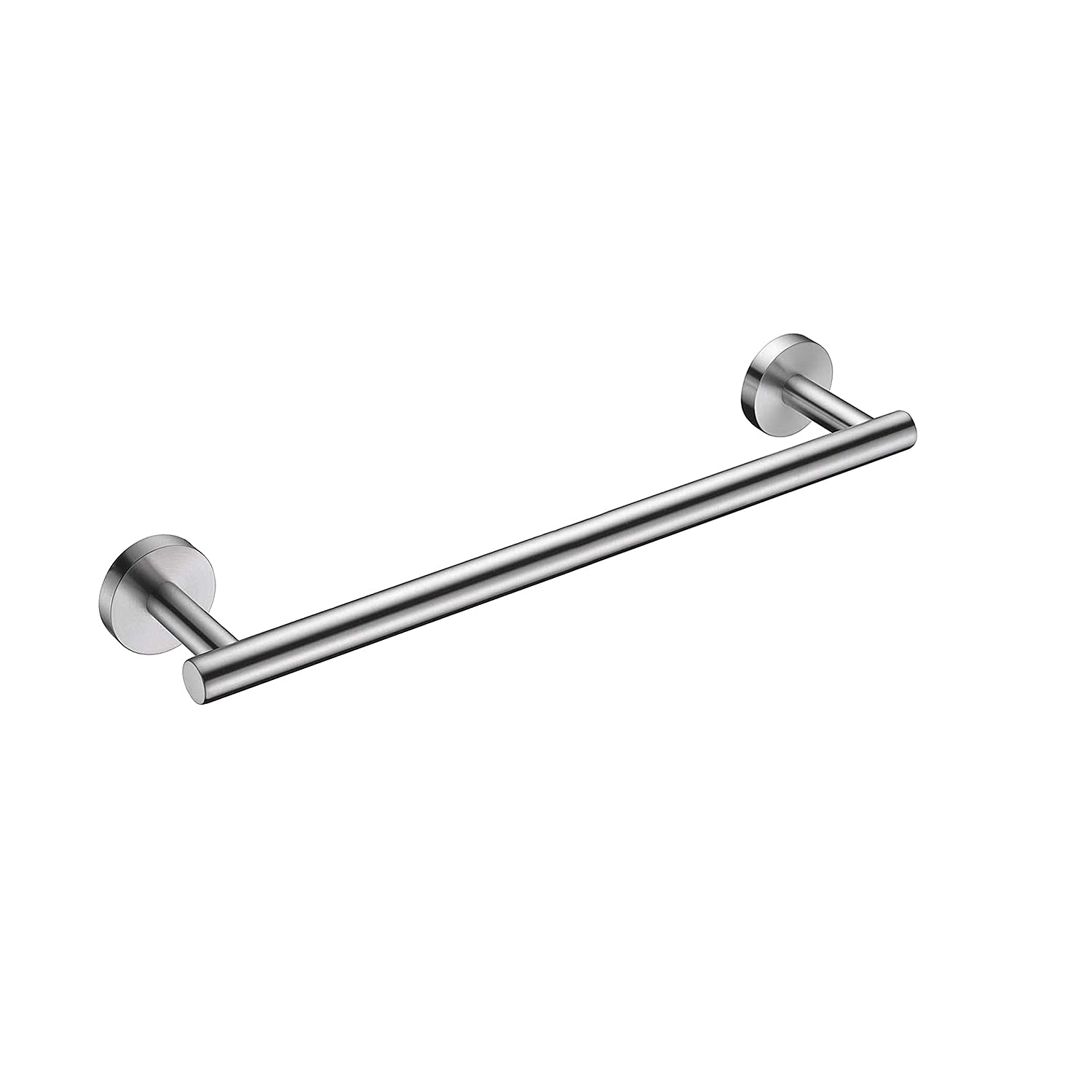 Nolimas Brushed Nickel Bath Towel Bar Single Bars Towel Rack Rod Classic Wall Mounted SUS304 Stainless Steel Bathroom