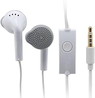 Drumstone Headphones with Microphone Crystal Stereo Sound in-Ear Earphones Control Crystal Sound Earbuds, 3.5mm Audio Jack_M10