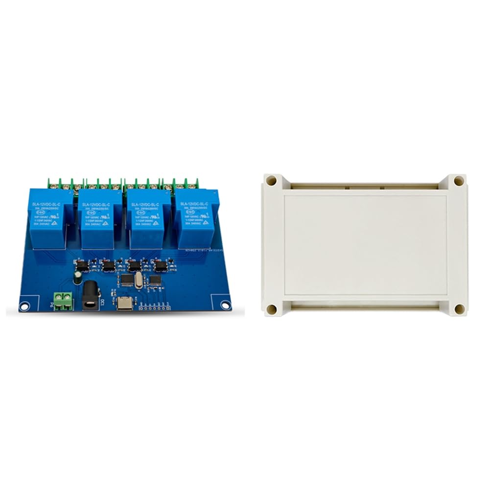 Module de Relais USB 4CH 12V 30A : résoud la gestion de forte charge par PC - 7