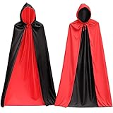 Photo Gallery zzqvip mantello halloween nero e rosso con cappuccio 150 cm – mantello vampiro double face per adulti uomo & donna – costume halloween adulto, travestimento cosplay, feste a tema e balli in maschera Photo Gallery zzqvip mantello halloween nero e rosso con cappuccio 150 cm – mantello vampiro double face per adulti uomo & donna – costume halloween adulto, travestimento cosplay, feste a tema e balli in maschera