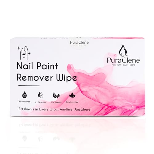 Image of Nail Paint Remover Wipes - 50 Soft Wipe's-( Pack of 1 ) | Acetone-Free, Alcohol-Free | Instant Nail Polish Removal Wipes | Infused with Vitamin E, Jojoba Oil & Almond Oil | Moisturizing & Nourishing | Travel-Friendly & Gentle on Nails