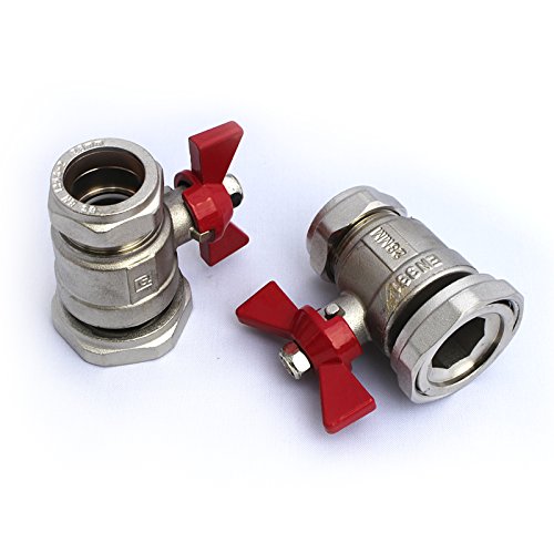 FixtheDrip - Válvula de bomba (28 mm, paso completo, 1 par)