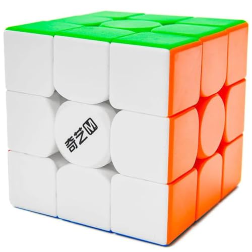 Image of HAWKISTER Qiyi Warrior M PRO 3X3 Magnetic Speed Cube - Smooth Turning, Compact & Stable, 6+ Years