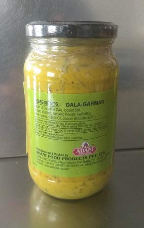 Image of Adani Spices Dala Garmar Pickle (400gm) Glass Bottle