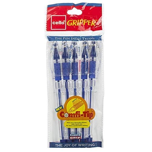 Cello Gripper Ballpoint Pen (Pack of 10) Amazon.in Office Products