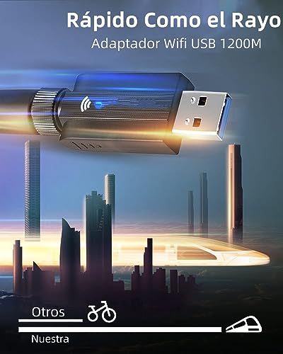 Redes, Wireless adaptador wifi pc escritorio Marca Pantio (2)