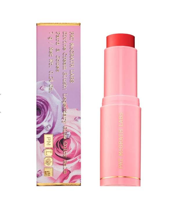 PAT McGRATH LABS Divine Blush: Legendary Glow Cheek Color Balm - Electric Bloom Glow (Vivid Orange), 1 Count (Pack of 1)