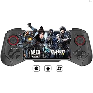 arVin Mobile Game Controller for iOS Android, Wireless Gamepad Joystick for iPhone 14/14 Plus/14 Pro/14 Pro Max/13/12/11…