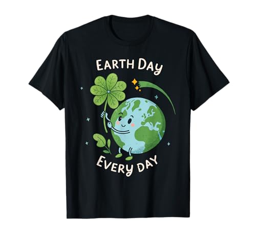 Ambiental - Shamrock - Cute Earth Day Camiseta