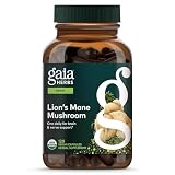 Gaia Herbs Lion's Mane Mushroom - Brain Health Support* - 120 Vegan Capsules (120 Servings)