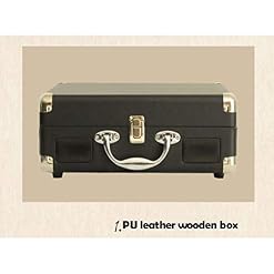 Valise Rétro Conçue, Tourne Disque, Lecteur Vinyles Bluetooth Prise en Charge De La Lecture Bluetooth, Compatible avec… - Les Beatles, Paul McCartney, John Lennon, RIngo Starr, George Harrison Valise Rétro Conçue, Tourne Disque, Lecteur Vinyles Bluetooth Prise en Charge De La Lecture Bluetooth, Compatible avec… – Image 5