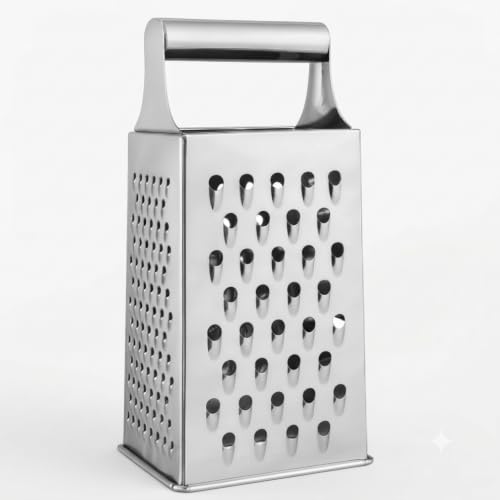 Ralador Aço Inox 4 Faces Multiuso 24cm