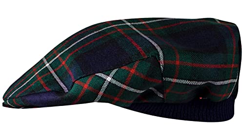 Casquette plate tartan Ferguson par I LUV LTD | Authentique fabrication écossaise
