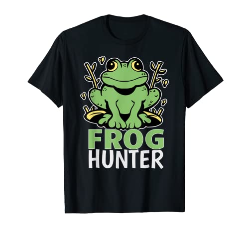 Frog Hunter for Amphibian Catcher and Frog Gigging T-Shirt