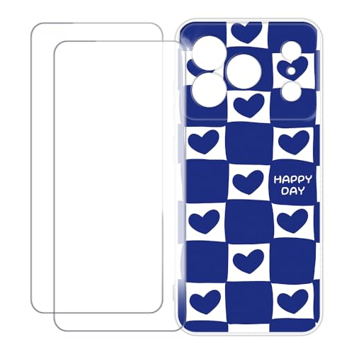 UOGNADGD Doogee Note 56 Pro �Ƃ̌݊������� �J�X�^���J���t���P�[�X�{�����K���X�ی�t�B����2���t�� ? �Ռ��z�������h�~ (���n�[�g)