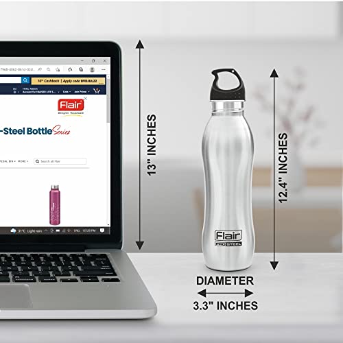 Image of Flair Shell Stainless Steel Water Bottle (1100 ML)