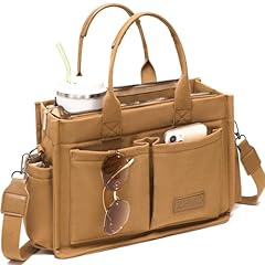 New Upgrade Brown With Compartments and Side Cup Holders