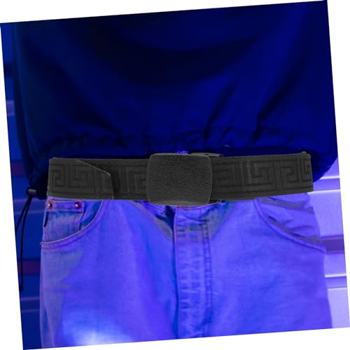 Men's Outdoor Belt Versatile Stretch Belt for Men Plastic Buckle Elastic and Reusable for Camping2