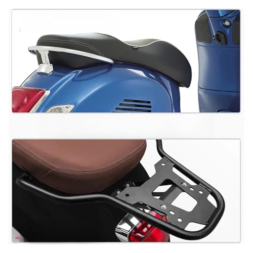 Support de queue moto GTS300 cadre passager renforcé avec plaque arrière