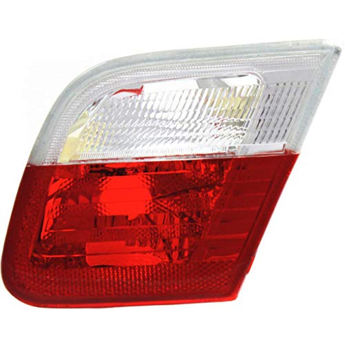 For BMW 325Ci / 330Ci / M3 Convertible/Coupe Tail Light Assembly 2001 2002 2003 Passenger Side Inner | Clear and Red Lens BM2883102 | 63218364728