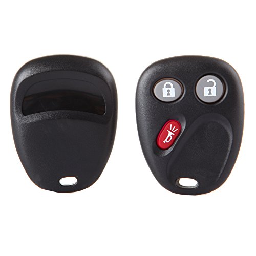 ASAPE LHJ011B Car Key Fob Key Shell Case Replacement Fit 2005-2006 for Equinox 2001-2003 2005-2006 for Sierra 1500 2007-2011 for Silverado 3500