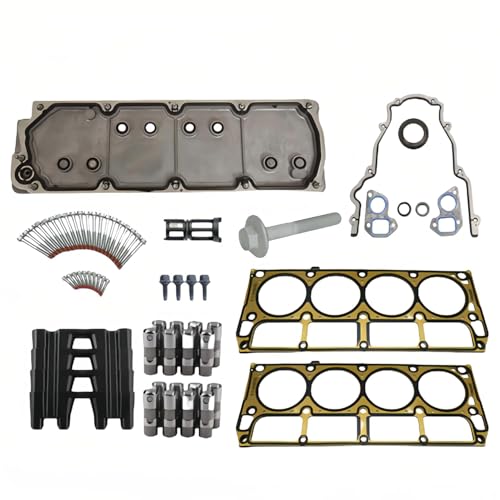 Zieichy Head Gasket Lifters Set, Budget Non-AFM DOD Kit Gaskets Bolts Lifters Set Replacement Compatible with Chevy GM 4.8 L 5.3 L Trucks 2007-2013