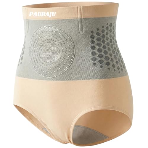 ATTDX PAURAJU 4-In-1 Shorts Underwear Suitable For Yoga Firming And Shaping ((L(140 lbs-180 lbs) Skin Tone)