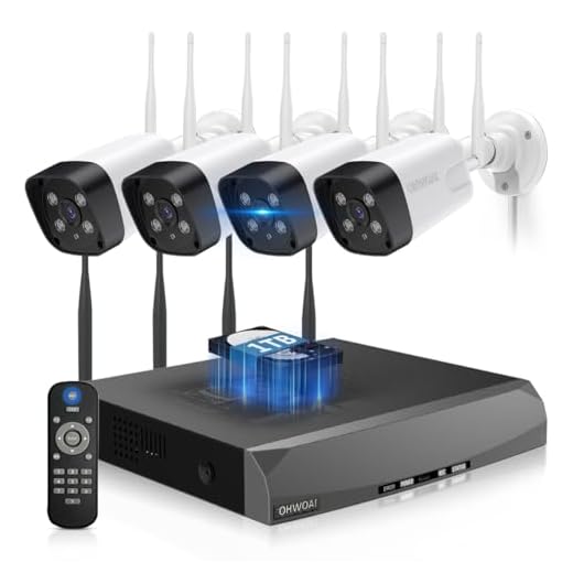 Wide Angle Wireless Security Camera System