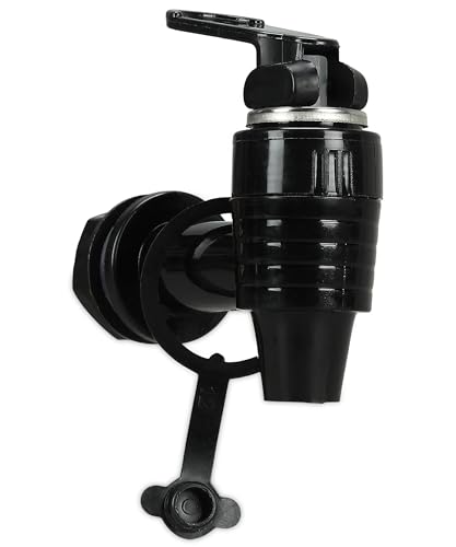 Image of RO Tap Set - Universal Water Purifier Tap - Black - Suitable for all RO /UV /UF water purifiers, water pots, and plastic cans (Pack of -2)