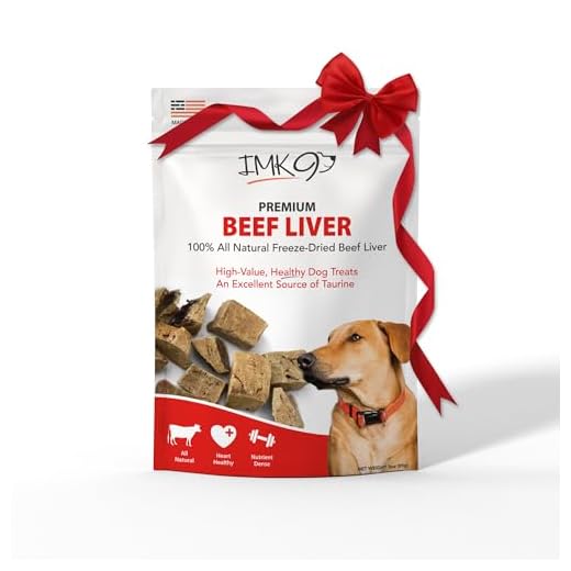 Freeze Dried Liver Treats for Dogs - Natural Taurine Source, 100% Pure, Premium Single Ingredient, Grain Free - Healthy Training Treats for Puppies, No Additives, Preservatives or Gluten - Made in USA