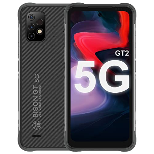 UMIDIGI Bison GT2 5G Rugged Smartphones Unlocked, 8G+128GB Android Waterproof IP68/IP69K MediaTek Dimensity 900 6nm 64MP Primary Camera 6.5