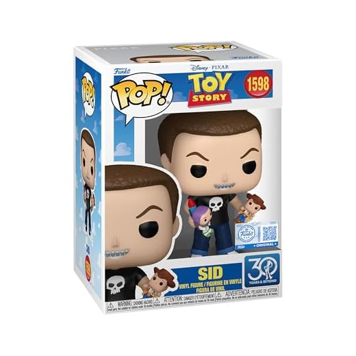 Funko Pop! Disney: Toy Story 30th - Sidney SID Phillips - SID - Juguetes - Figura de Vinilo Coleccionable - Idea de Regalo - Mercancia Oficial - Juguetes para Niños y Adultos - Movies Fans