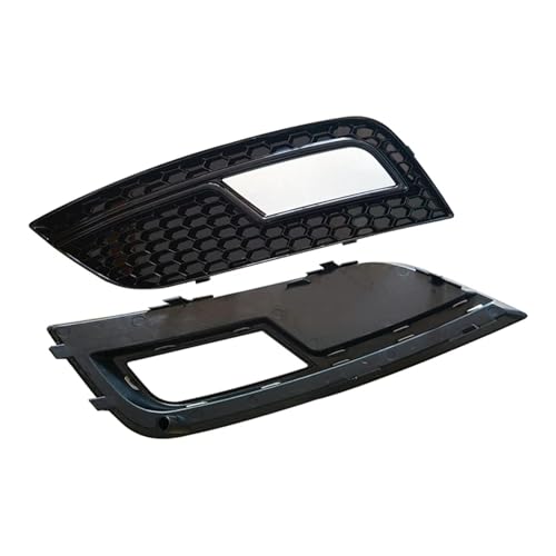 Grille de protection phare antibrouillard Audi A4 B8.5 finition chrome premium