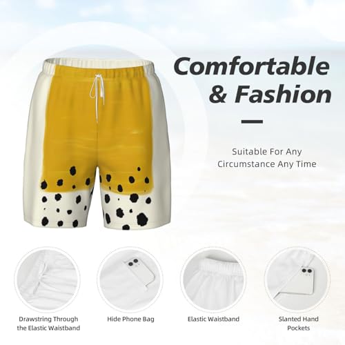 Short de plage double couche idéal pour le surf et le beach-volley