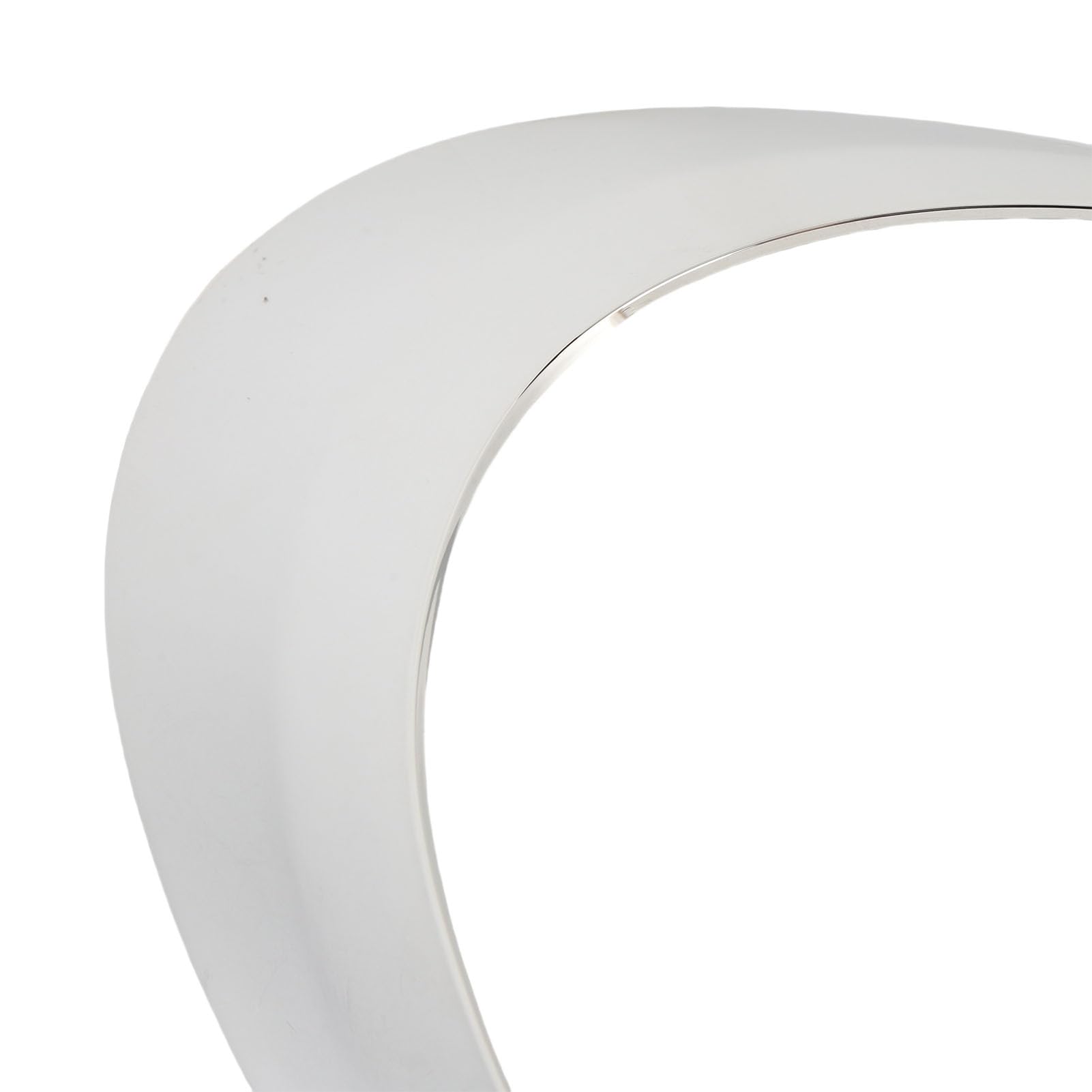 Qqmora Anello di Finitura del Fanale Posteriore Cromato Elegante Cornice Decorativa di Ricambio per Modelli 500L 2014 2018 Il Design in Plastica Ad Alta Resistenza Migliora la Pro (A sinistra: