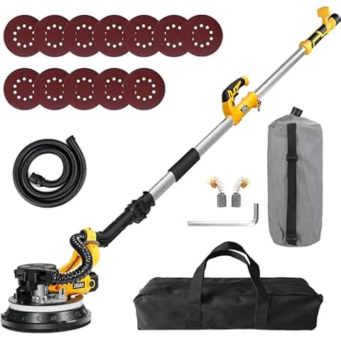 ZHJAN 880W Drywall Sander with LED Lights Cover