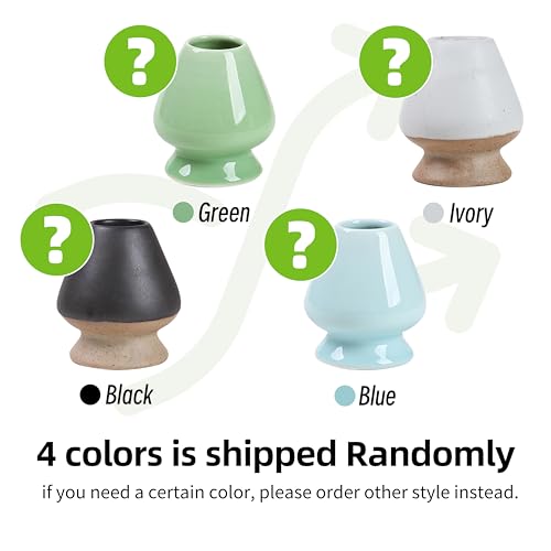 TEANAGOO MA-01 Japanese Matcha Ceremony Accessory, Matcha Whisk (Chasen), Traditional Scoop (Chashaku), Tea Spoon, Whisk Holder, The Perfect Set to Prepare a Traditional Cup of Matcha.⦠- Image 4