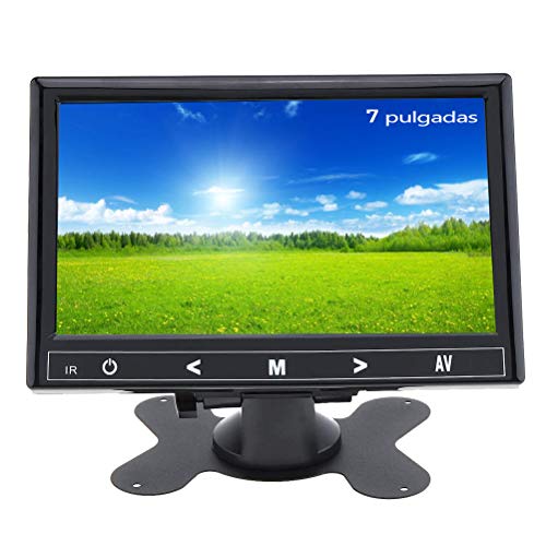 Raspberry Pi Ordinateur portable HDMI Moniteur 7 pouces 1024 x 600 HD LED Écran CCTV Moniteur avec HDMI VGA AV Port Télécommande Contrôle pour Voiture Sécurité Caméra Raspberry Pi PC