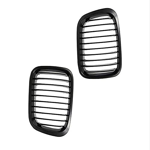 Grille de calandre noir mat pour BMW E46 berline 4 portes 1998-2001