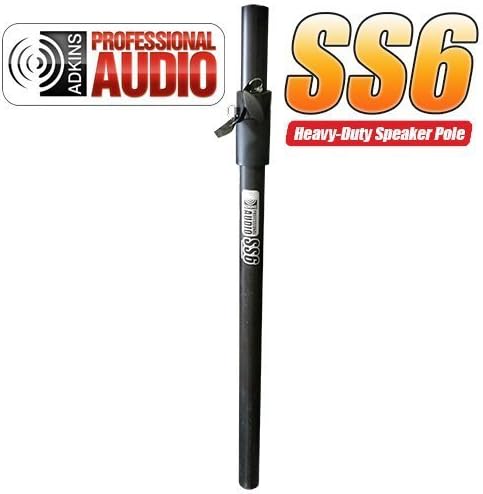 Adjustable Subwoofer Speaker Pole by Adkins Pro Audio
