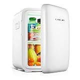 【Amazon 限定ブランド】小型冷蔵庫 ミニ冷蔵庫 冷温庫 10L 保冷 保温 家庭 車載両用 ポータブル コンパクト AC DC 電源輸入 １ドア 低騒音 静音 軽量 日本語説明書 Lakuki
