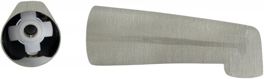 Westbrass 7" Tub Spout for Copper Pipe, Polished Chrome, E5074-1F-26