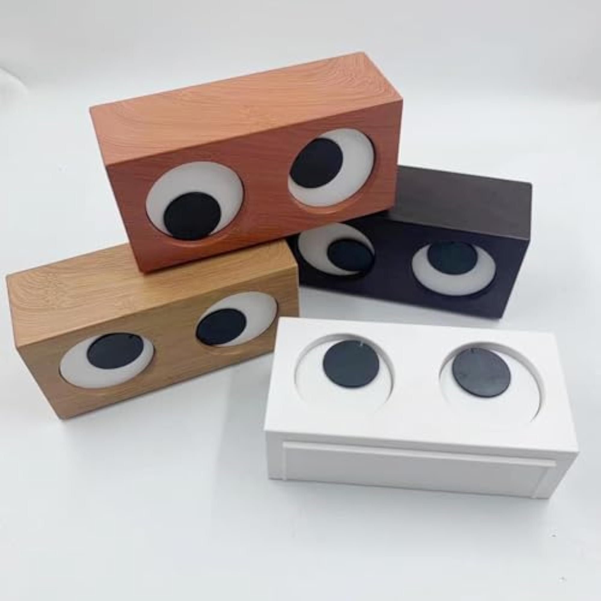 Rotating Eyes Clock, Unique Kitchen and Bedroom Desk Clock