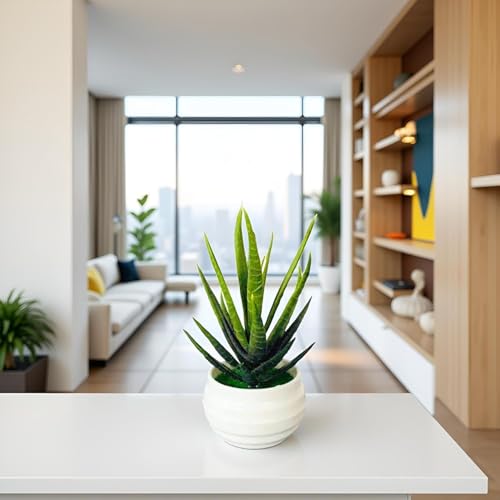 Wwyan Artificial Potted Plant, Indoor Decorative Greenery, Bathroom and Study Room Decor - Cosy Home Interiors Wwyan Artificial Potted Plant, Indoor Decorative Greenery, Bathroom and Study Room Decor - Image 5