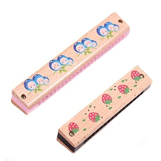 Alasum 1 PC 24 Musique Jouets Trous Motif Débutant Début Instrument Jouet Enfants Maternelle Aléatoire Harmonica en Bois… - Les Beatles, Paul McCartney, John Lennon, RIngo Starr, George Harrison Alasum 1 PC 24 Musique Jouets Trous Motif Débutant Début Instrument Jouet Enfants Maternelle Aléatoire Harmonica en Bois… – Image 4